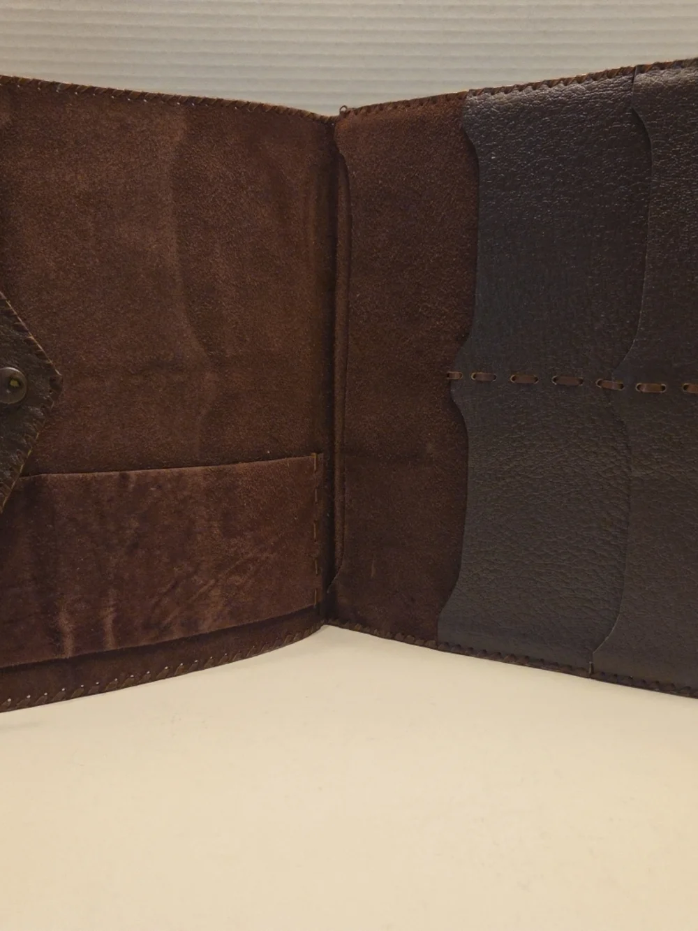 Vintage Leather Document Holder /folder / portfolio
